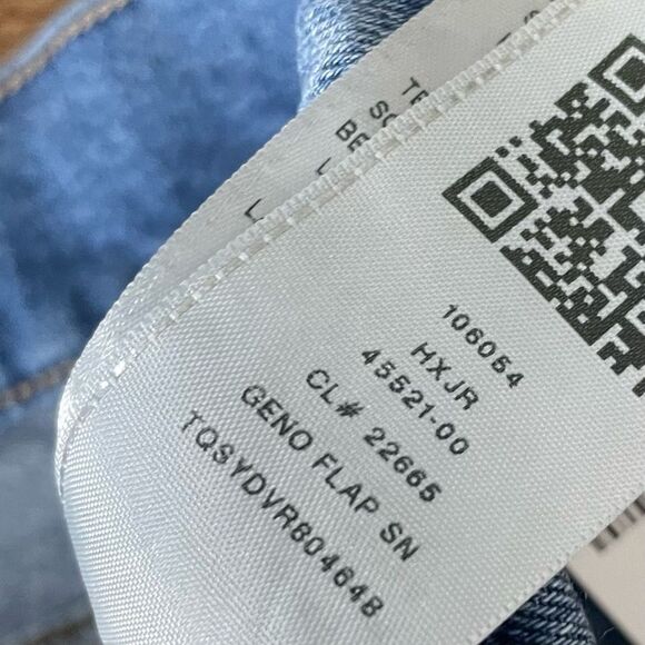 Men’s True Religion Jeans Sz 29X33 Geno Relaxed Slim Flap - Picture 5 of 7